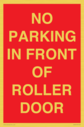 no-parking-in-front-of-roller-door~